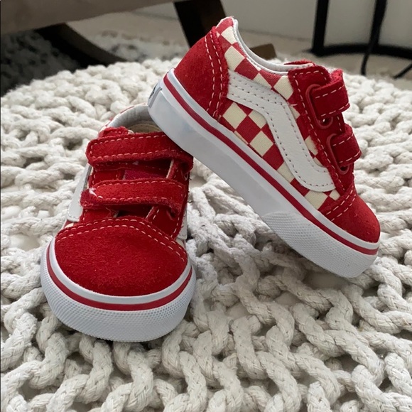 infant vans red
